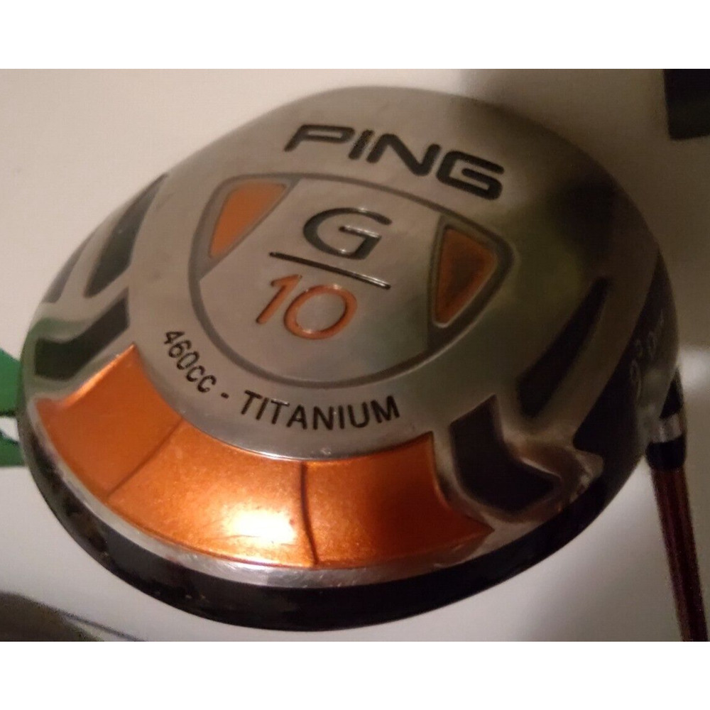 Ping G10 460 cc Titanium 9 degree Regular Flex 46" TFC 129